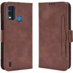 VSECHNONAMOBIL 55100 SLOT Peněženkový obal pro Nokia G11 Plus hnědý – Zboží Živě