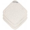 Mycí houba a žínka Lässig babies Muslin Washcloth Set milky 3 ks