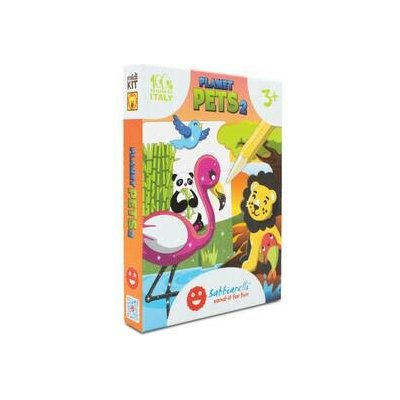 Sabbiarelli Pískové omalovánky Planet Pets 3 – Zboží Dáma