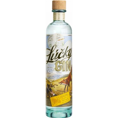 Lúčky Gin 40% 0,7 l (holá láhev)