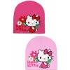 Dětská čepice Setino Dívčí čepice Hello Kitty 771 855 Růžová tmavší