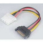 AKASA SATA redukce napájení na 4pin Molex, 15cm, 2ks v balení AK-CBPW03-KT02 – Zboží Mobilmania