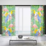 IMPAR Záclony Tropical (Rozměr záclony: 150x250) – Zboží Mobilmania