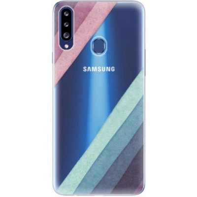 iSaprio Glitter Stripes 01 Samsung Galaxy A20s – Hledejceny.cz