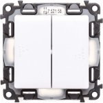 Legrand VALENA LIFE 752158 č.6+6 bílá – Hledejceny.cz