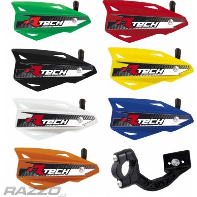Race Tech Kryty rukou Vertigo Hanguards Červená | Zboží Auto