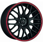 Barracuda Karizzma 7,5x17 5x100 ET35 matt black trim red | Zboží Auto