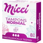 Micci menstruační tampony Normal 8 ks – Sleviste.cz