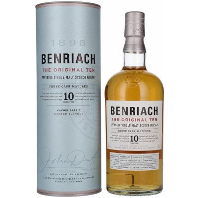 The BenRiach 10y 43% 0,7 l (tuba) – Hledejceny.cz