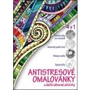 Antistresové omalovánky a další zábavné aktivity 4 v 1