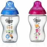 Tommee Tippee kojenecká láhev C2N potisk Boy 2ks šedá 340ml – Sleviste.cz