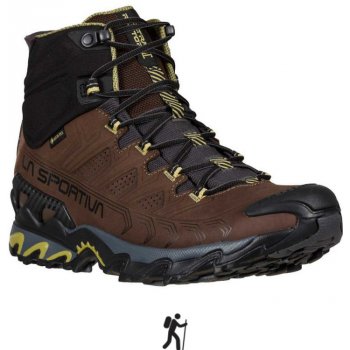 La Sportiva Ultra Raptor II Mid Leather Wide GTX IvyTango Red