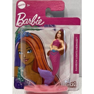 Barbie Mini Rainbow Lights mermaid – Zboží Mobilmania