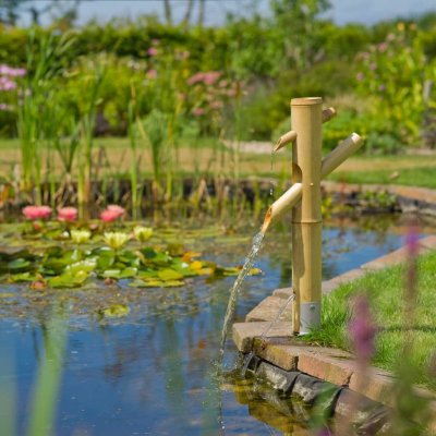 zahrada-XL Ubbink Bambusová vodní kaskáda II 70 cm
