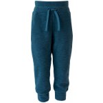 Crawler Merino tepláky vysoký pas dětské Petrolejový melír – Zboží Dáma