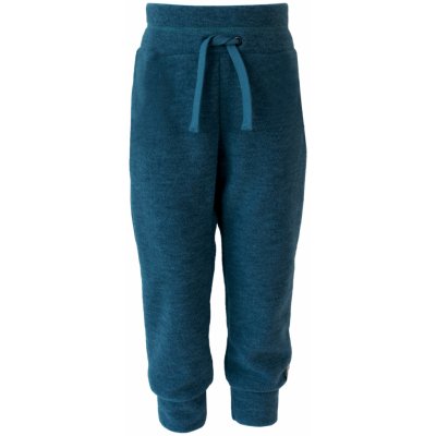 Crawler Merino tepláky vysoký pas dětské Petrolejový melír – Zboží Dáma