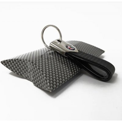 Přívěsek na klíče Alfa Romeo BAND carbon black – Zboží Dáma