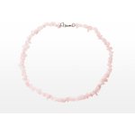 Svět kamenů Růženín náhrdelník sekaný krátký 00142151 – Hledejceny.cz