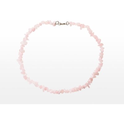 Svět kamenů Růženín náhrdelník sekaný krátký 00142151 – Hledejceny.cz