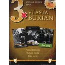 3x Vlasta Burian V. papírový obal DVD