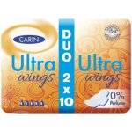 Carin Ultra Wings duo vložky 2 x 10 ks – Zboží Dáma