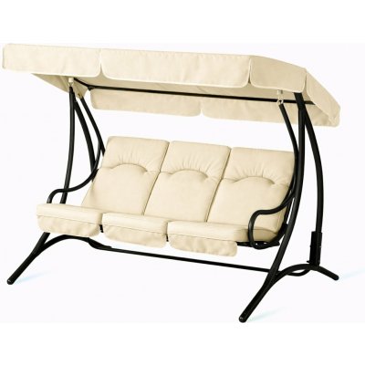 Hartman Stříška a polstry na houpačku BUENOS AIRES smetanové – Zboží Mobilmania