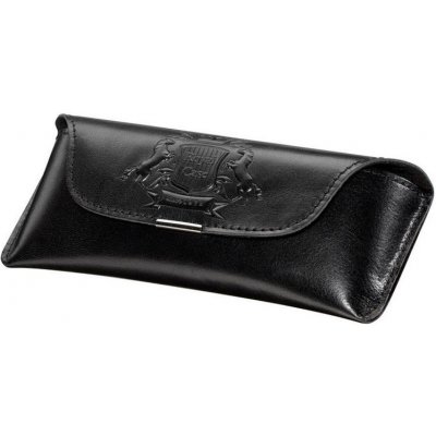 luxusní pánské kožené pouzdro na brýle Ferdinand černá – Zboží Dáma