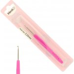 Háček s pogumovanou ručkou 2,25mm růžový – Sleviste.cz