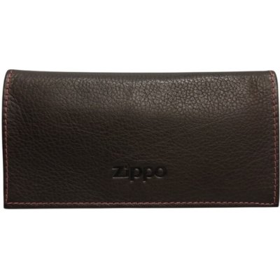 Zippo Drehertasche Tabakbeutel Leder mocca rote naht – Hledejceny.cz