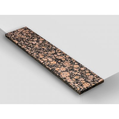TONE OF STONE Vnitřní kamenný žulový parapet - Žula Baltic Brown lesk, 10x150x20 mm – HobbyKompas.cz