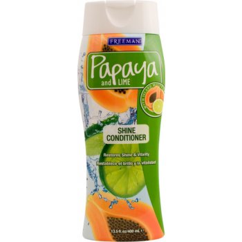Freeman Papaya kondicionér pro lesk Limeta 400 ml