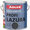 Lazura a mořidlo na dřevo Adler Česko Profi Tenkovrstvá lazura 2,5 l antracit