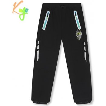 Kugo HK2516 Dětské softshellové kalhoty ZATEPLENÉ černé