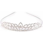 Štrasová čelenka / korunka do vlasů Varianta: 1 crystal, Balení: 1 ks – Zbozi.Blesk.cz