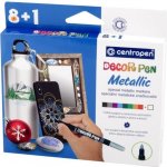 Centropen 2737/8+1 Decor Pen Metalic sada 8+1 – Zboží Mobilmania