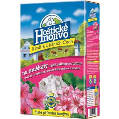 Forestina Hoštické hnojivo na muškáty čistě přírodní 1 kg – Zboží Dáma