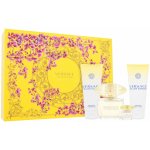 Versace Yellow Diamond EDT 90 ml + EDT 5 ml + sprchový gel 100 ml + tělové mléko 100 ml dárková sada