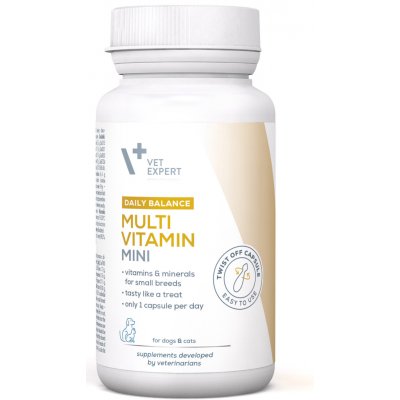 VetExpert Multivitamin Mini 30 kapsli twist off – Hledejceny.cz