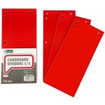 d.rect - rozdružovač 10,5 x 24 cm červený, 100 ks – Zboží Mobilmania