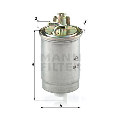 MANN-FILTER Palivový filtr WK 841