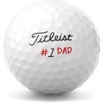 Titleist PRO V1, No. 1 Dad, Limitovaná edice bílé 12 ks