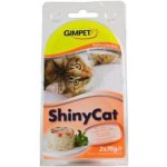 GimBorn GimCat ShinyCat kuře s papájou 2 x 70 g – Zboží Mobilmania