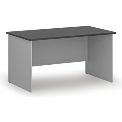 PRIMO Kancelářský psací stůl rovný GRAY, 1400 x 800 mm, šedá/grafit