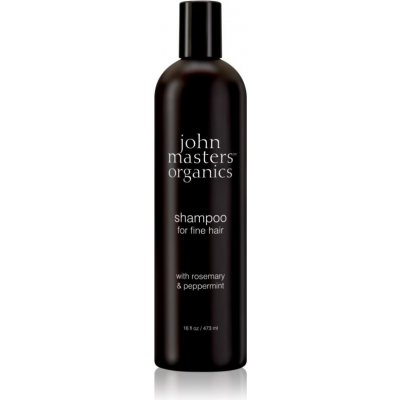 John Masters Organics Rosemary & Peppermint šampon pro jemné vlasy 473 ml