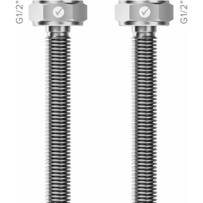 MERABELL Toaletní hadice Aqua Classic G1/2"-G1/2",80cm M0074 – Hledejceny.cz