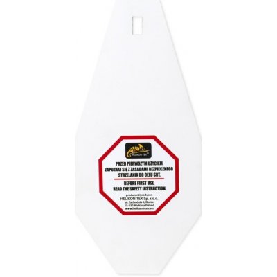 Terč ocelový Helikon-Tex SRT Mini ALPHA bílý – Zboží Dáma