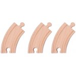 Bigjigs Krátká kruhová kolej vláčkodráhy 10 cm – Zboží Dáma Bigjigs Krátká kruhová kolej vláčkodráhy 10 cm – Zboží Dáma