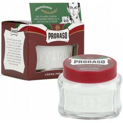 Proraso krém před holením s olejem ze santalového dřeva a bambuckým máslem 100 ml – Zboží Dáma