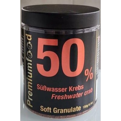 Discusfood Freshwater Crab 50% Granulate SoftRANULATE SOFT 150 g, 400 ml – Zboží Dáma