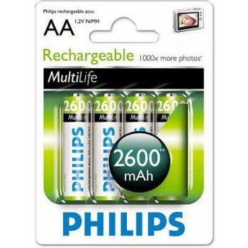 Philips AA 2600mAh 4ks R6B4B260/10